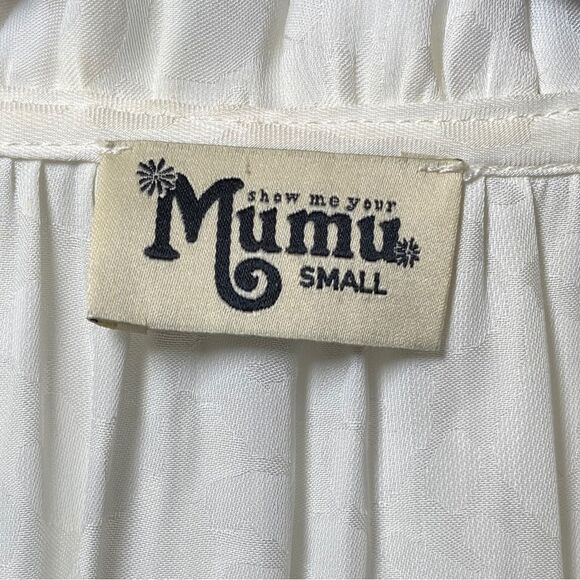 SHOW ME YOUR MUMU Alicia Tunic Wild Cheetah White Women’s Size Small - Picture 8 of 9